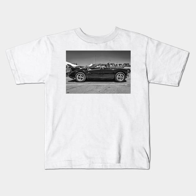 1960 MG MGA Roadster Sports Car Kids T-Shirt by Gestalt Imagery